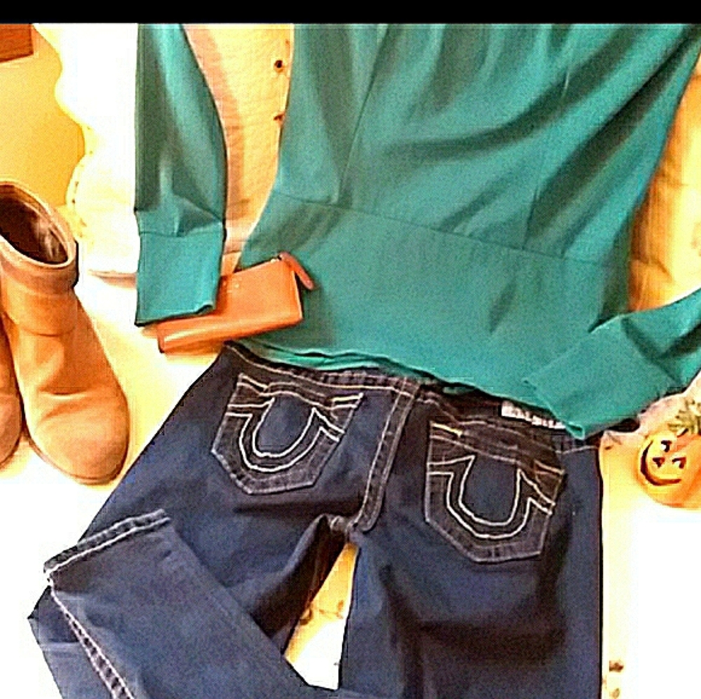SOLD TRUE RELIGION size 27X28 Casey jeggings - Picture 11 of 11